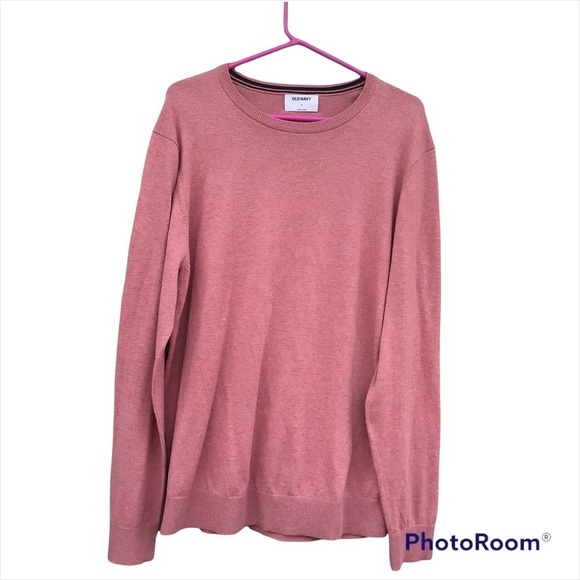 Old Navy Pink Men’s Sweater - Picture 1 of 4